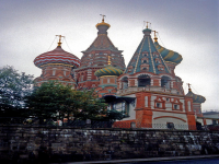 The Cathedral of Saint Basil the Blessed in Moscow